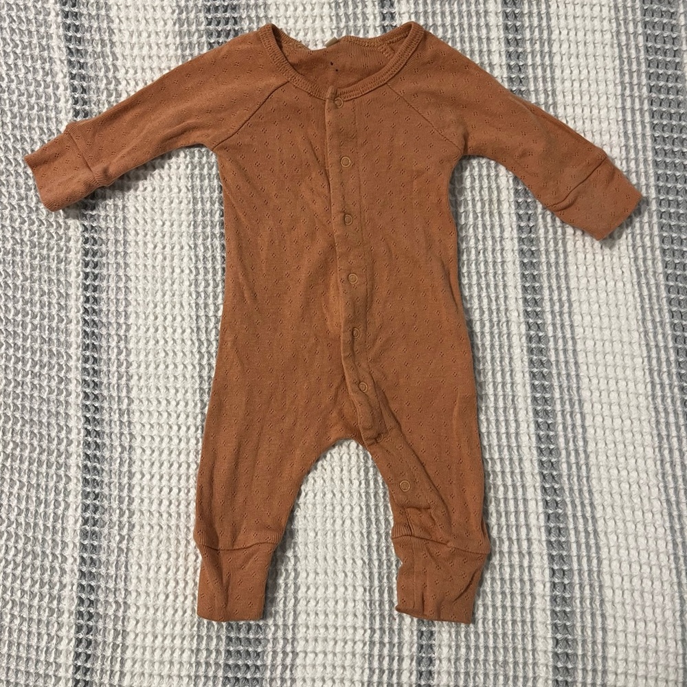 Quincy Mae Rust Kids Footie